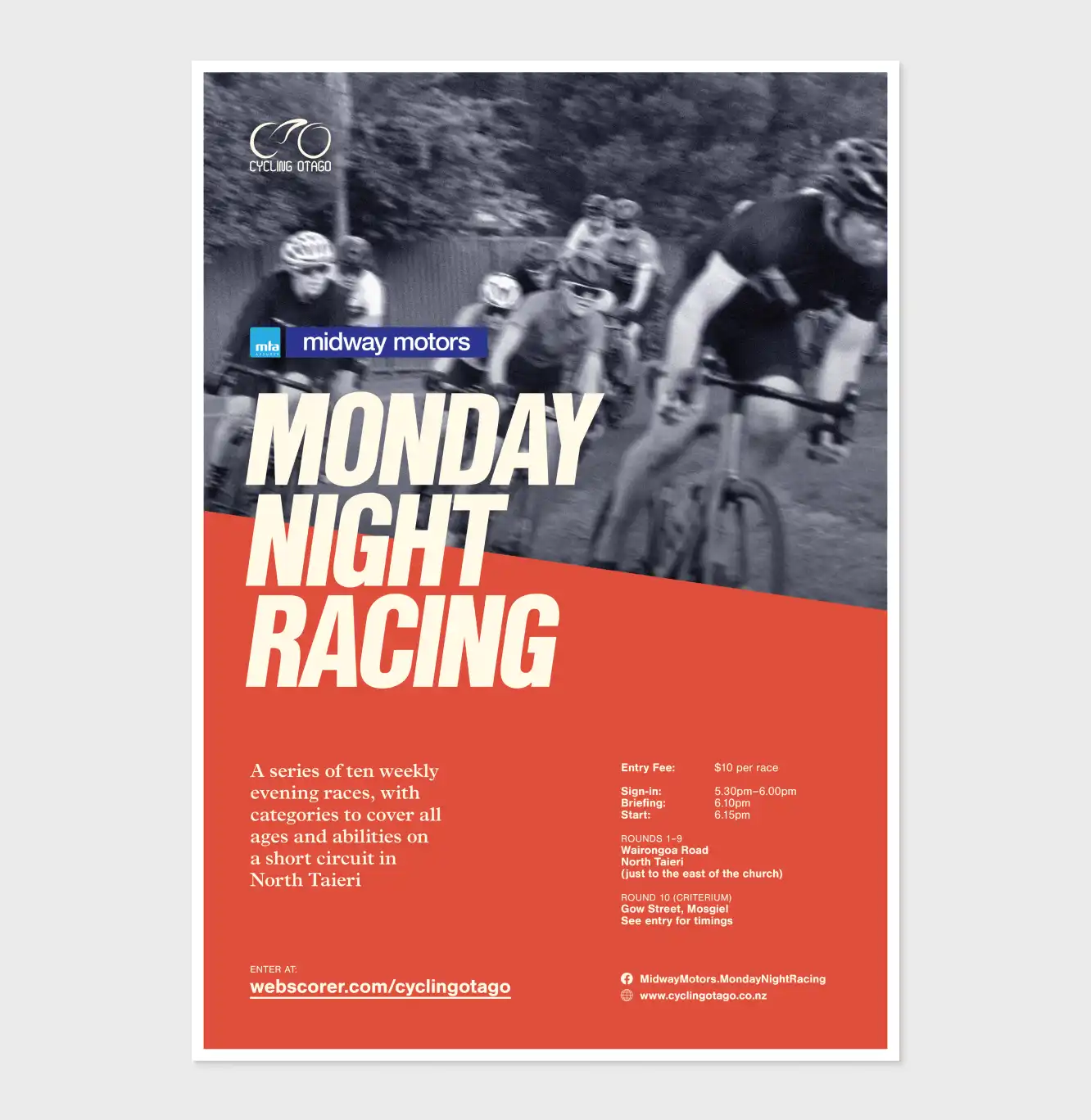 Monday Night Racing Poster