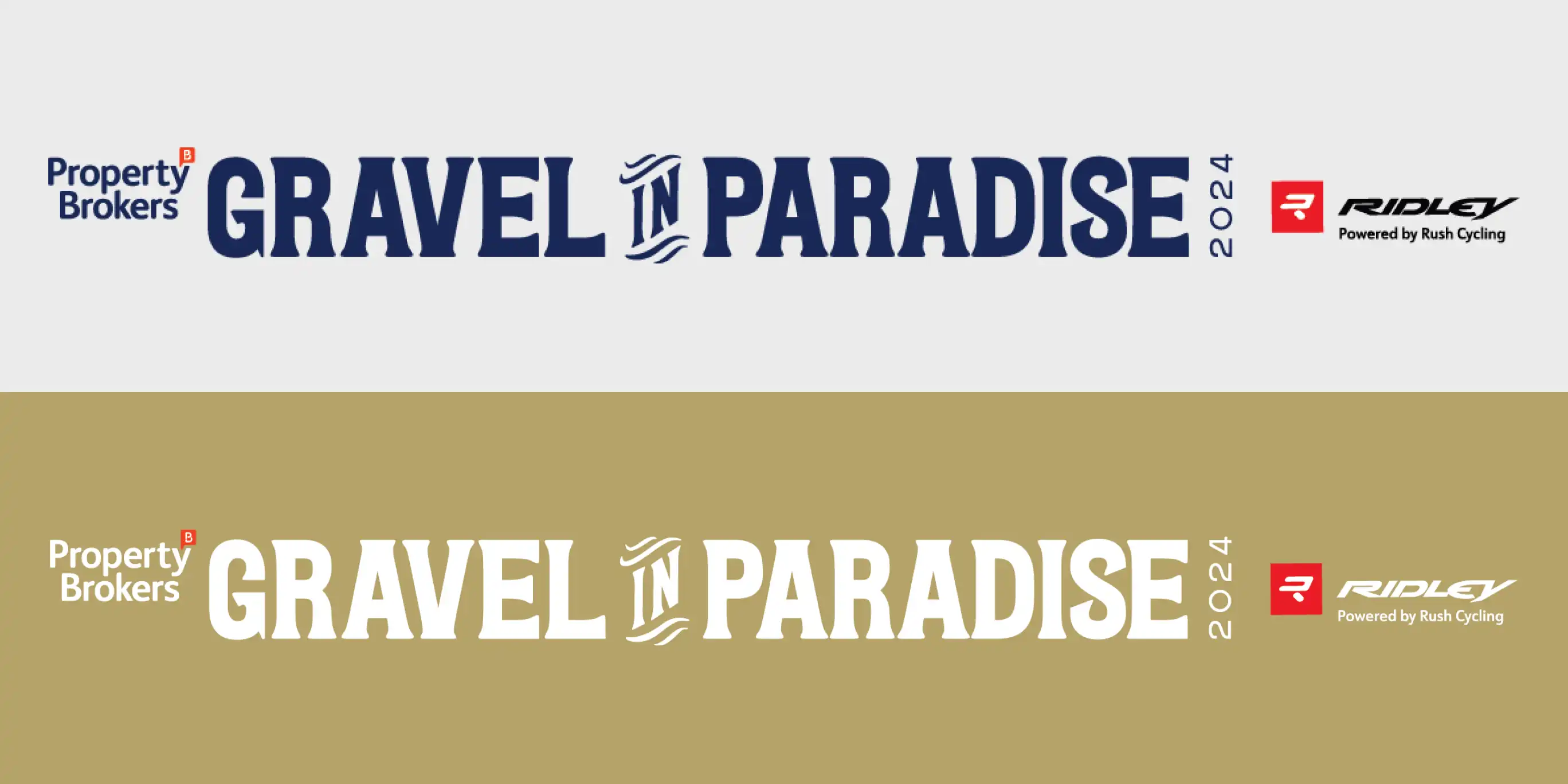 Gravel in Paradise Series logo horizontal